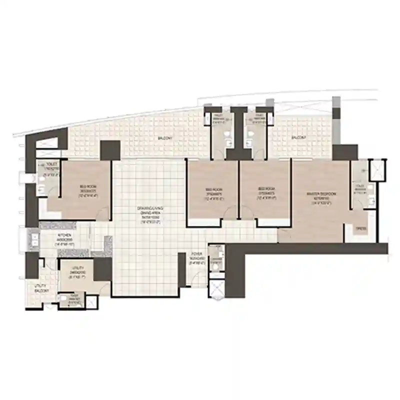4 bhk apartments dlf privana north