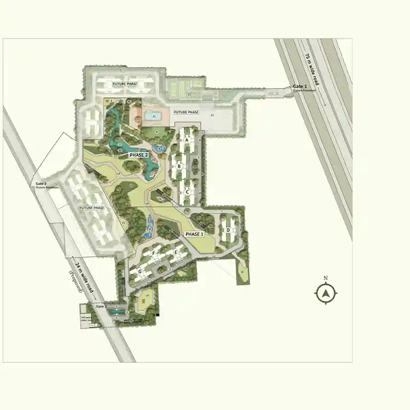 Emaar Serenity Hills Master Plan