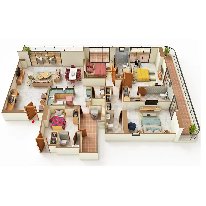 Royal Residences Rent